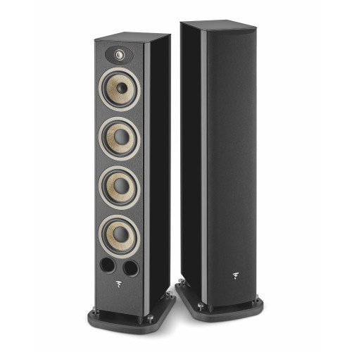 Focal Aria Evo X No. 3 Floorstanding Speakers, Black High Gloss Pair