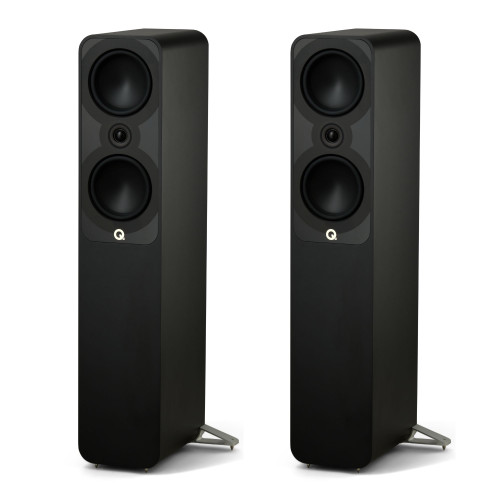 Q Acoustics 5050 Floorstanding Speakers, matte black Pair