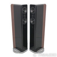 Q Acoustics Concept 500 Floorstanding Speakers; Black & Rosewood Pair