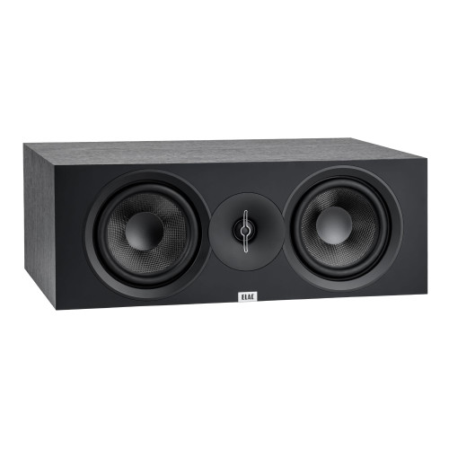 視紀音響德國ELAC CC 400 中置喇叭低音反射式JET5 高音2.5音路一