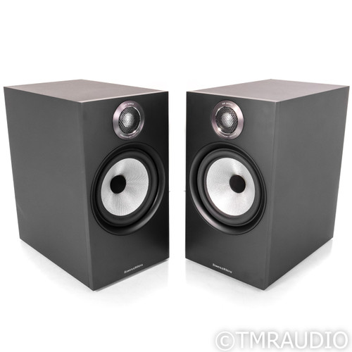 B&W 606 S2 Anniv. Edition Bookshelf Speakers; Black Pair - The