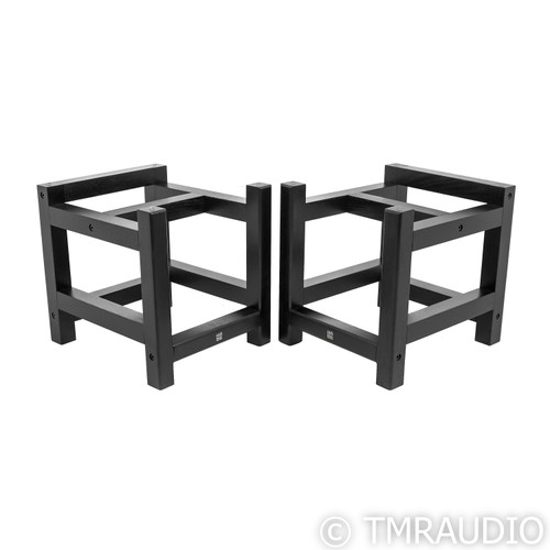 Hi-Fi Racks Fortis 100 Speaker Stands; Black Pair