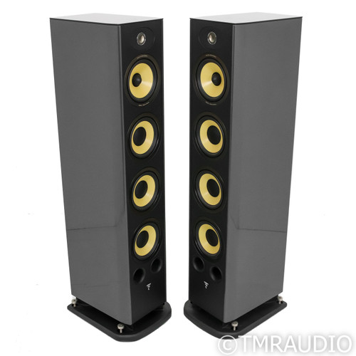 Focal Aria 936 K2 Floorstanding Speakers; Ash Grey Lacquer Pair