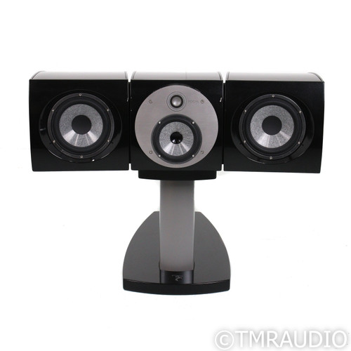 Focal Viva Utopia Center Channel Speaker w/ Stand; Hot Chocolate Lacquer