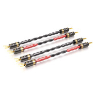 VIABLUE SC-4 Bi-Wire Jumpers, with T8 Spade + Banana connectors
