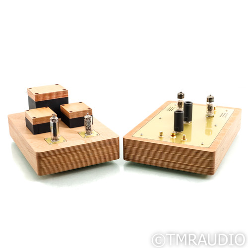 Audio Antiquary ( Mysho Myronov) Wooden RIAA Tube MM Phono Preamplifier