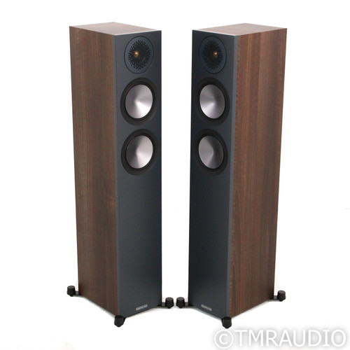 MONITOR AUDIO BRONZE 6 walnut 1本 Monitor Audio Bronze 6 (Walnut Vinyl) Floor-standing speaker at