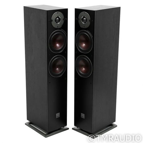 Dali Oberon 5 Floorstanding Speakers; Black Ash Pair - The