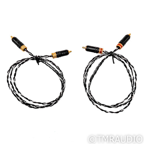 Kimber Kable Silver Streak SE RCA Cables; 1m Pair