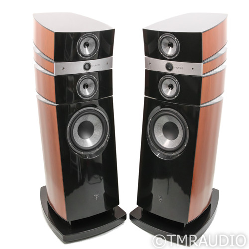 Focal Stella Utopia EM Floorstanding Speakers; Dark Walnut Pair