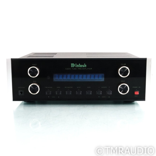 McIntosh C220 Stereo Tube Preamplifier; MM Phono