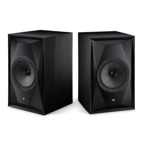MoFi SourcePoint 10 Master Edition Bookshelf Speakers, Black Ash Pair