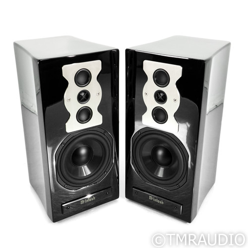 McIntosh XR50 Bookshelf Speakers; Gloss Black Pair