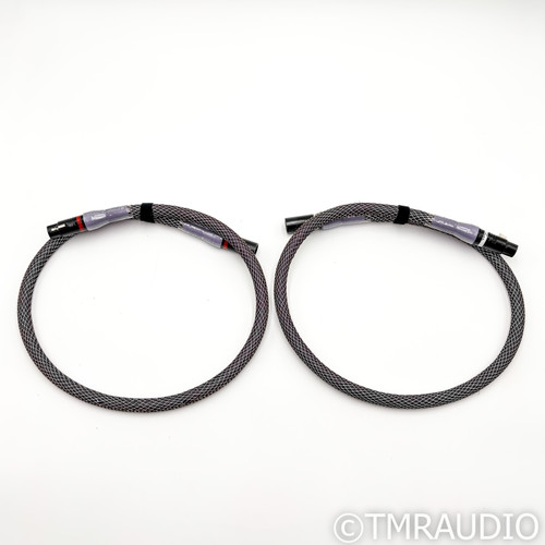 Acoustic Zen Zero Crystal Matrix Reference II XLR Cables; 1m Pair Interconnects