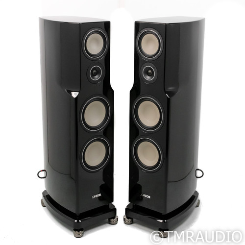 Canton Reference 3K 3-Way Floorstanding Speakers; Black Pair w/ Gaia I