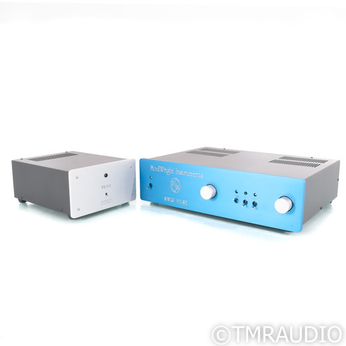 ModWright SWLP 9.0 SE Stereo Tube Preamplifier; Blue; MM / MC Phono