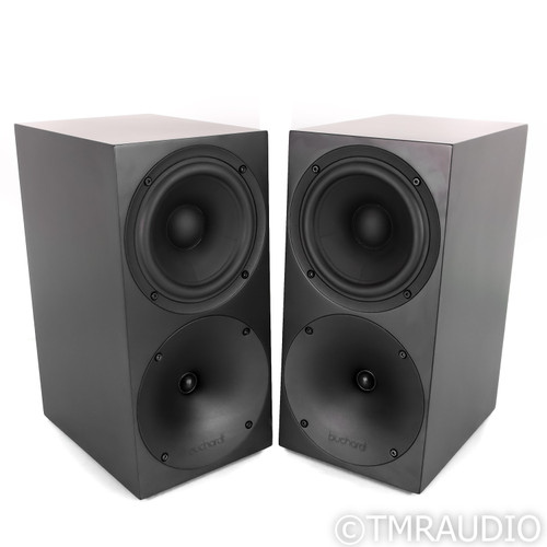 Buchardt Audio S400 Bookshelf Speakers; Black Pair (No Grills)