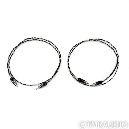 Kimber Kable Silver Streak RCA Cables; 1m Pair Interconnects
