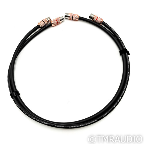 Cardas Clear Reflection XLR Cables; 1m Pair Balanced Interconnects
