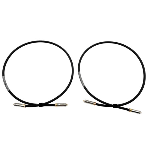 Shunyata Research Delta V2 RCA Cables; 1m Pair Interconnects