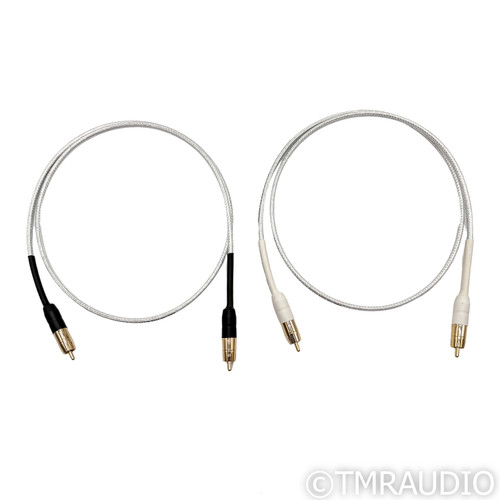 Analysis Plus Silver Apex RCA Cables; 1m Pair Interconnects