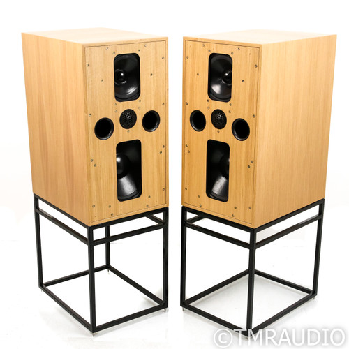Graham Audio LS5/5 Bookshelf Speakers with Stands; Oak Pair