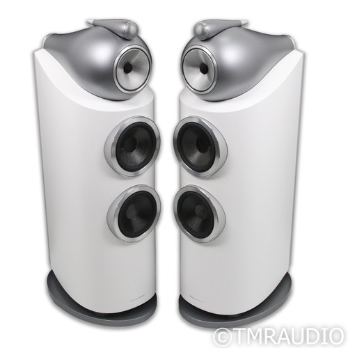 Bowers & Wilkins 802 D3 Floorstanding Speakers; White Pair