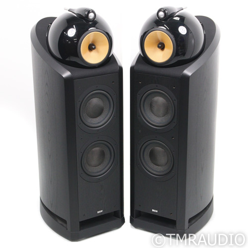 Bowers & Wilkins Nautilus 802 Floorstanding Speakers; Black Ash Pair