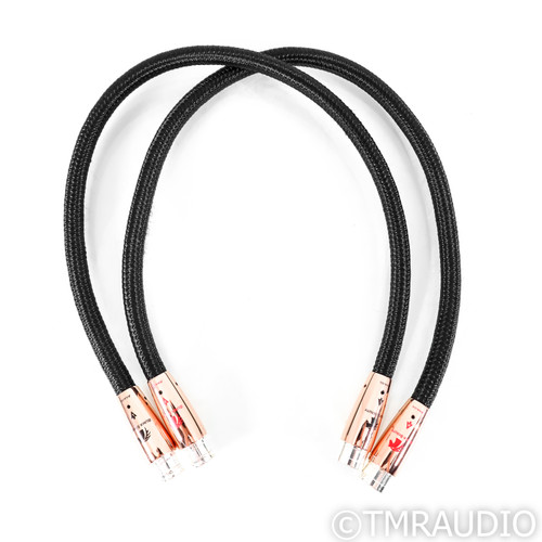 AudioQuest Black Beauty XLR Cables; 0.6m Pair Balanced Interconnects