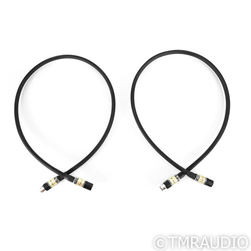 VH Audio Symmetry XLR Cables; 1m Pair Balanced Interconnects