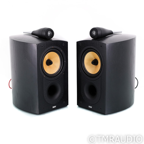 Bowers & Wilkins Nautilus 805 Bookshelf Speakers; Black Ash Pair