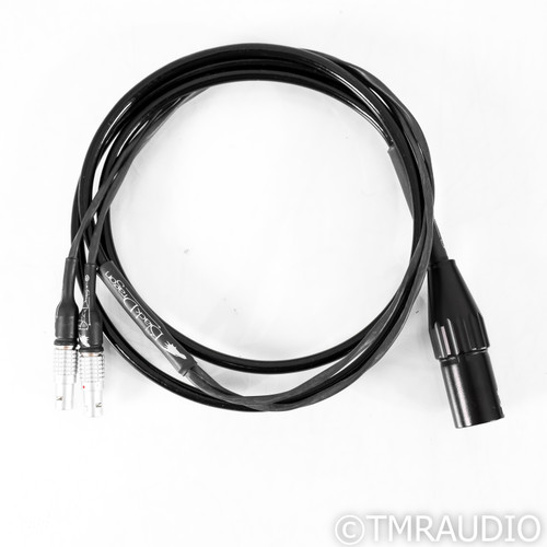 Moon Audio Black Dragon Headphone Cable; 1.5m Single; 2-Pin LEMO to 4-Pin XLR