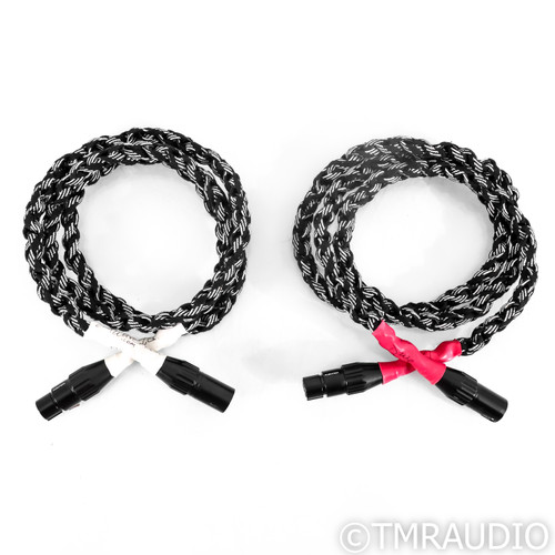 ZenWave Audio D2 XLR Cables; 1.5m Pair Balanced Interconnects