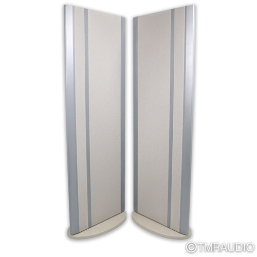 Magnepan MG 20.7 Floorstanding Speakers; Silver / White Cloth Pair