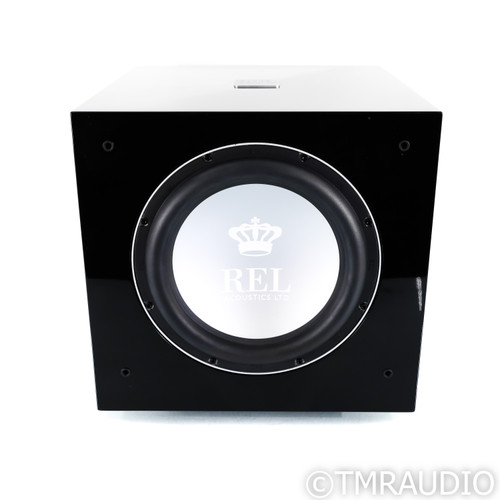 REL Acoustics S/812 12" Powered Subwoofer; Piano Black