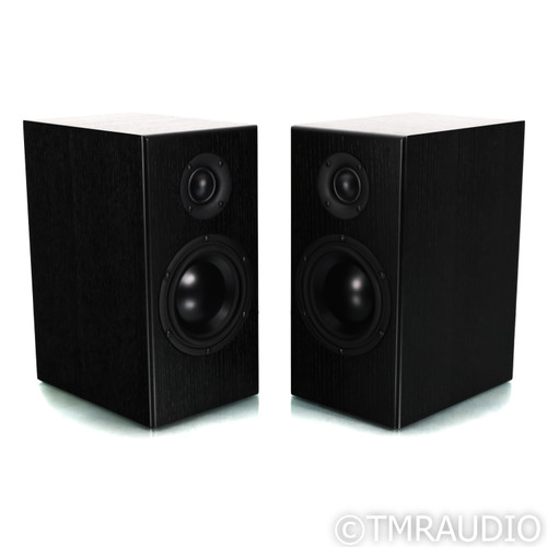 Totem Acoustic Bison Monitor Bookshelf Speakers; Black Ash Pair (Open Box)
