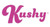 Kushy ™ Letterbox Pocket Logo T-Shirt in Pink