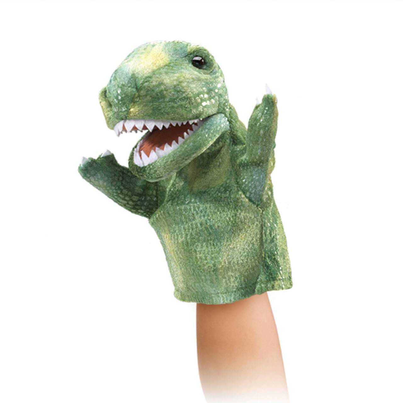 Dinosaur Finger Hand Puppet Dino T Rex Animal Raptor Toys Kids