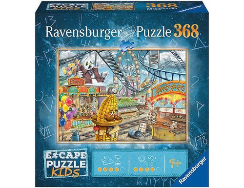 368pc Amusement Park Plight - Kid's Escape Puzzle, 9+