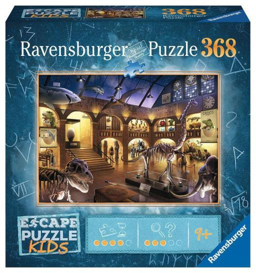 368pc Museum Mysteries - Kid's Escape Puzzle 9+