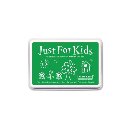 Green Ink Pad- Just for Kids
