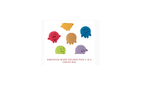 Kimochis® Mixed Feelings Pack 2, in canvas bag