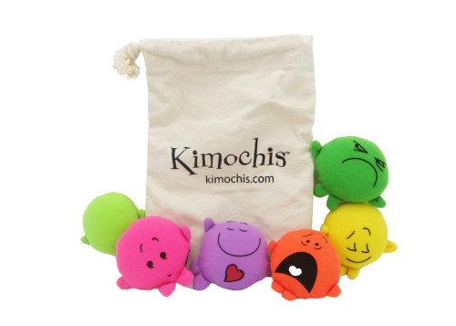 Kimochis® Mixed Feelings Pack 1, in canvas bag