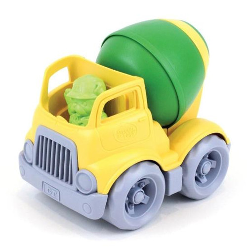 Mixer Construction Truck - Green/Yellow
