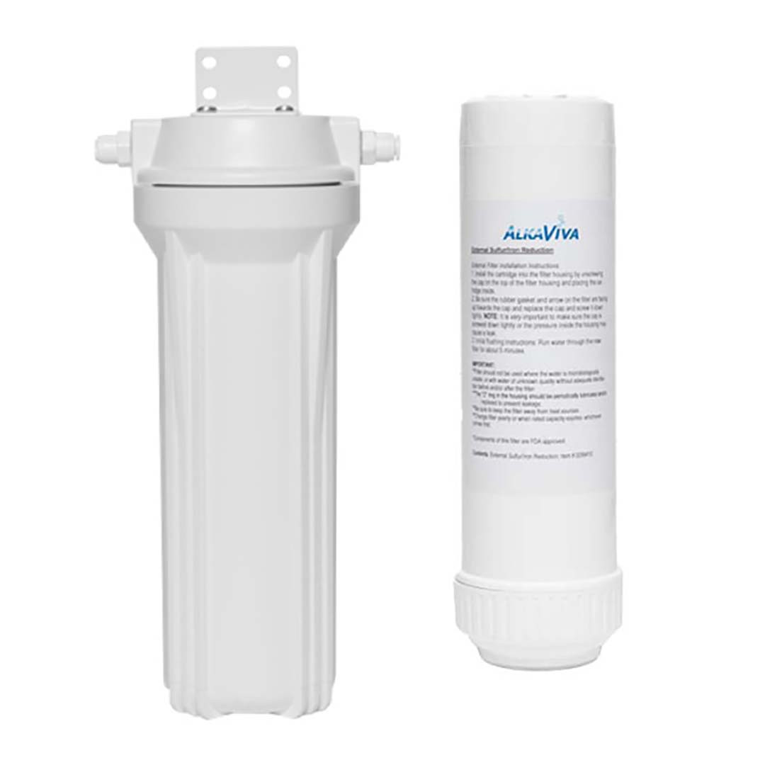 AlkaViva Sulphur & Iron Reduction Filter Cartridge and Housing