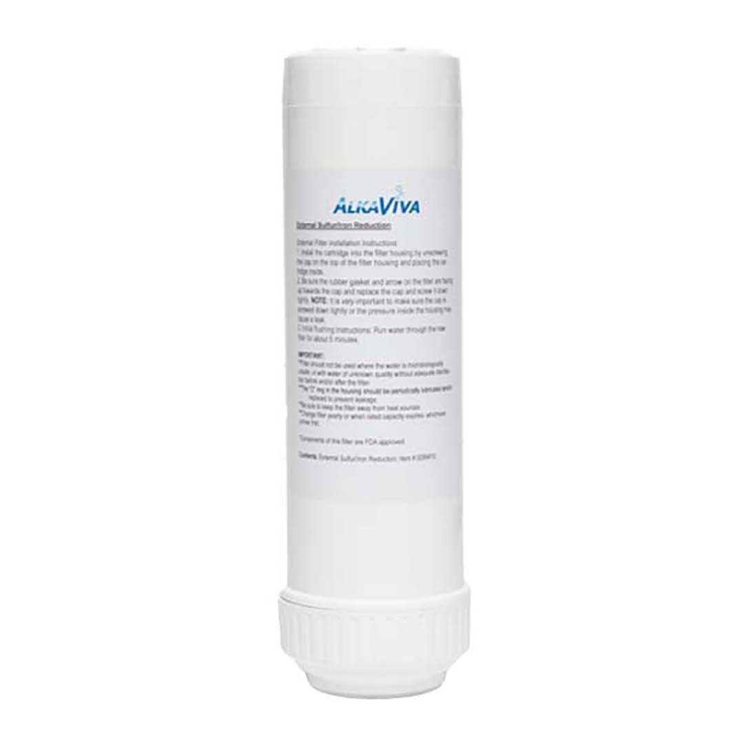 AlkaViva Sulphur & Iron Reduction Filter Cartridge WaterIonizers.co.uk