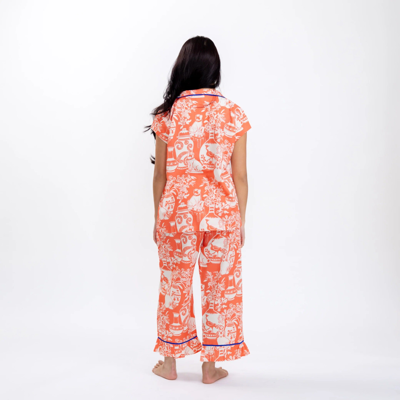 King Finch Luxe Sateen Capri Pajama Set – Jaye's Studio