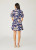 Havanna Dress in Navy/Ivory Multi