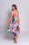 Byers Dress in Rainbow Wave