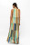 Long Tiered Tassel Dress in Zanzibar Multi